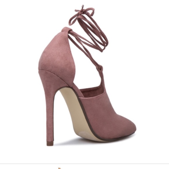 Deep rose pumps - Picture 3 of 4